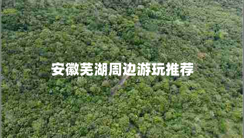 安徽蕪湖周邊游玩推薦