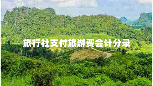 旅行社支付旅游費會計分錄 旅行社支付旅游費會計分錄