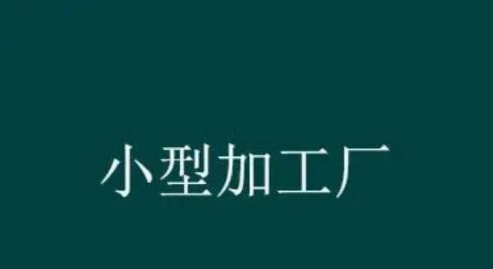 農(nóng)村致富小型加工廠有哪些 農(nóng)村致富小型加工廠有哪些