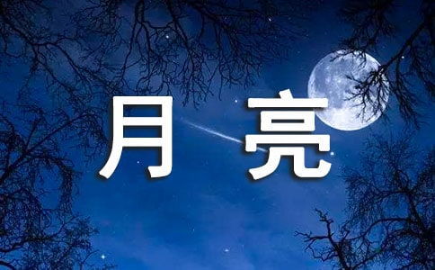 關(guān)于月亮的詩句和體會