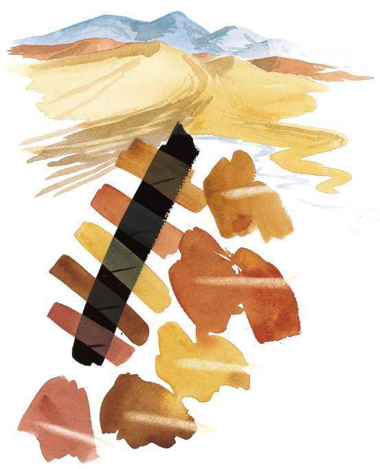 關于熟赭顏色的詩句