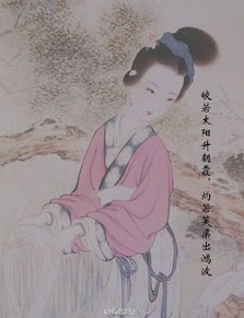 古詩形容女子美貌的詩句