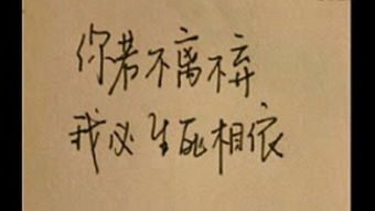 形容生死相依的古詩句