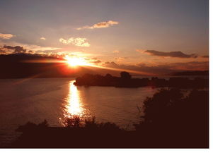 有關于夕陽西下的詩句