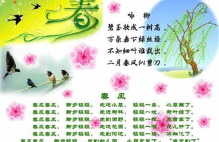 一級描寫春天的詩句古詩大全