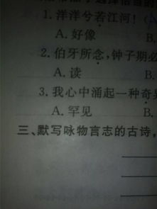 關于借物言志的詩句古詩大全