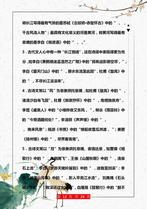 高中生作文中適用的古詩句