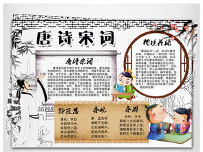 古人關于讀書的詩句手抄報