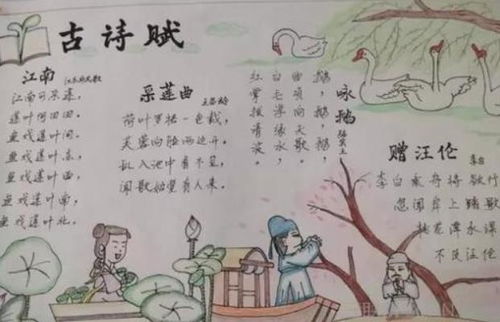 關(guān)于語文手抄報(bào)的詩句