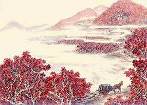 山行古詩翻譯詩句