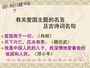 關(guān)于愛國的古詩句及出處