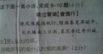 關(guān)于古詩(shī)用詞的精妙詩(shī)句