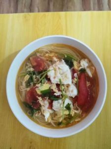 描寫面條的古詩句