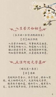 重溫經(jīng)典的古詩(shī)句