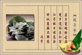 關(guān)于端午吃粽子的一些詩(shī)句