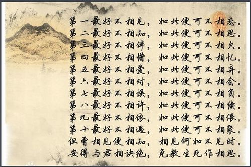 與人相識相知過程的古詩句