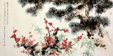 在古詩中提到松竹和梅的詩句