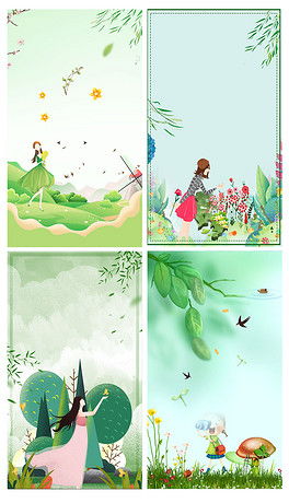 詩句,畫面,春天