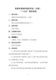 救助資金申請書(資金救助申請書)