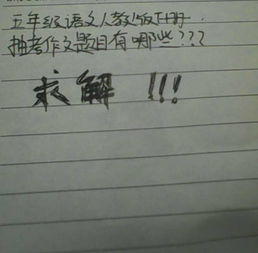 五級(jí)開頭與結(jié)尾作文題目