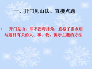 所有作文適用的開頭