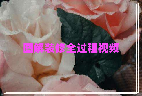 圖解裝修全過程視頻 圖解裝修全過程視頻