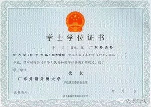 2018廣外本科自考