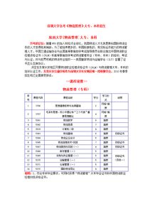 深圳物流管理本科自考報(bào)名