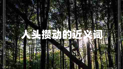 人頭攢動(dòng)的近義詞