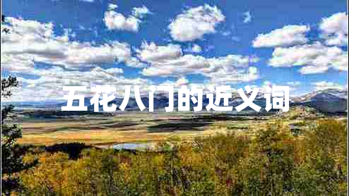 五花八門的近義詞