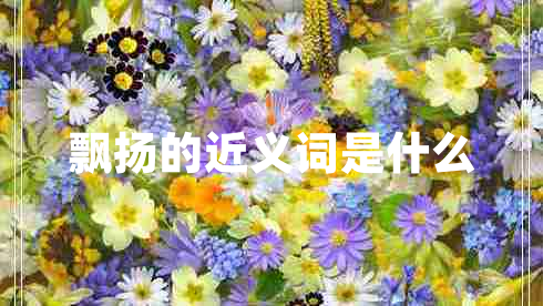 飄揚(yáng)的近義詞是什么