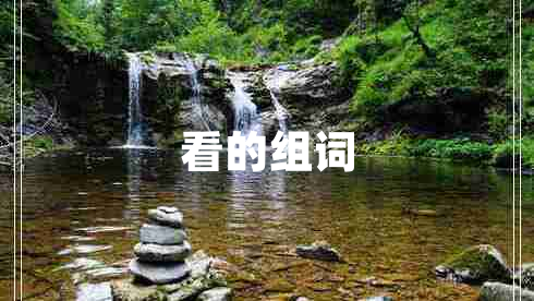 看的組詞 看的組詞