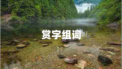 賞字組詞 賞字組詞