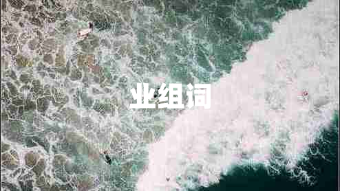 業(yè)組詞