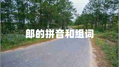 郎的拼音和組詞 郎的拼音和組詞