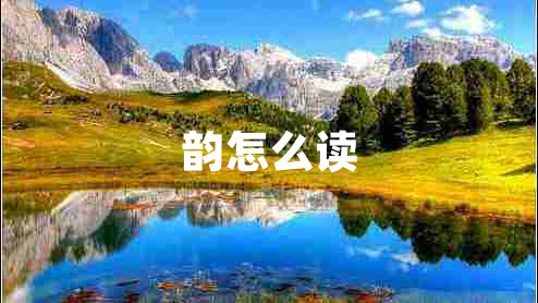 韻怎么讀 韻怎么讀