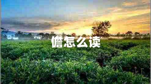 儋怎么讀 儋怎么讀