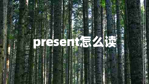 present怎么讀