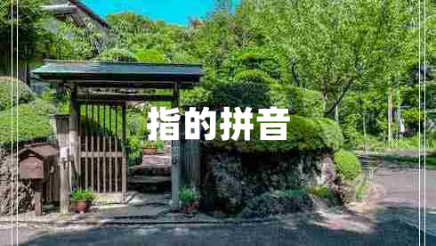 指的拼音 指的拼音