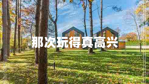 那次玩得真高興