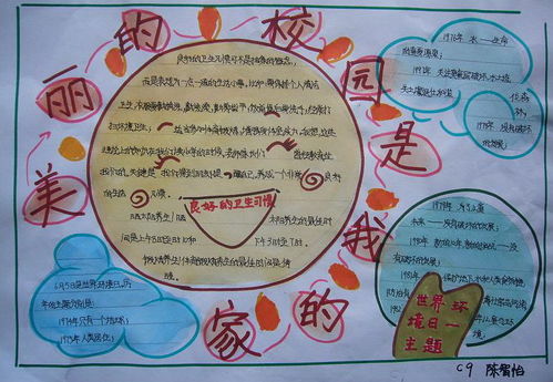 作文,繪畫,高中,校園