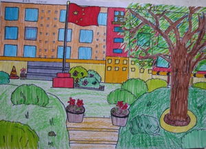 作文,美麗,校園