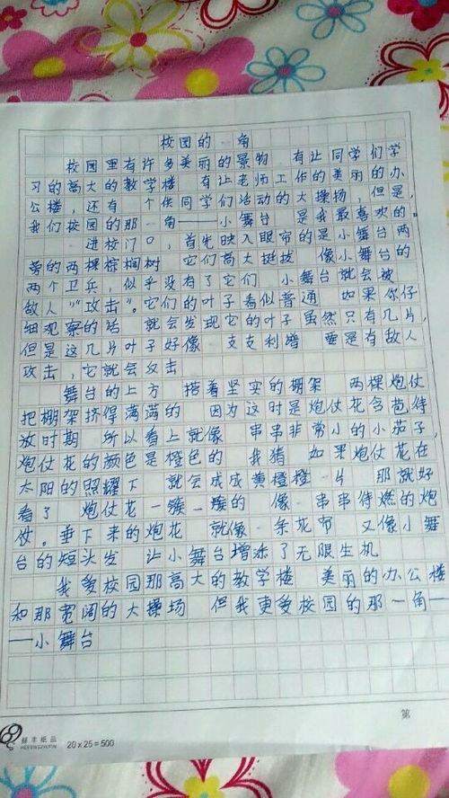校園的操場作文250字,我的校園作文250字,新的校園作文250字