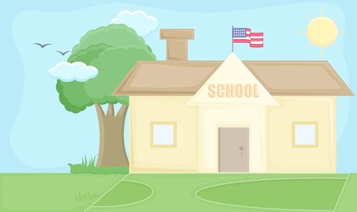 寫話美麗的校園作文100字