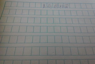 寫美麗的校園作文點評