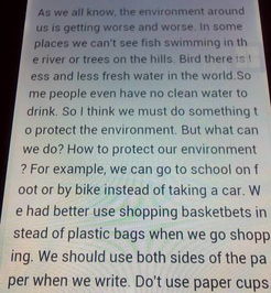 描寫校園的春天的英語作文帶翻譯