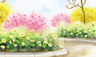 四級下校園的花壇400字作文400字