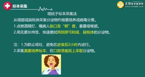 采集,注意事項,咽拭子