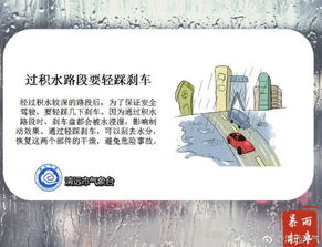 暴雨安全出行注意事項(xiàng)
