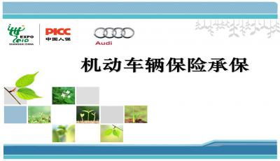 車險(xiǎn)基礎(chǔ)知識附加PPT